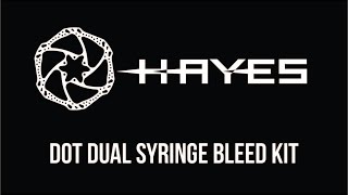 DOT Dual Syringe Pro Bleed Video