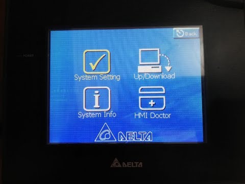 Delta HMI with Rs 485
