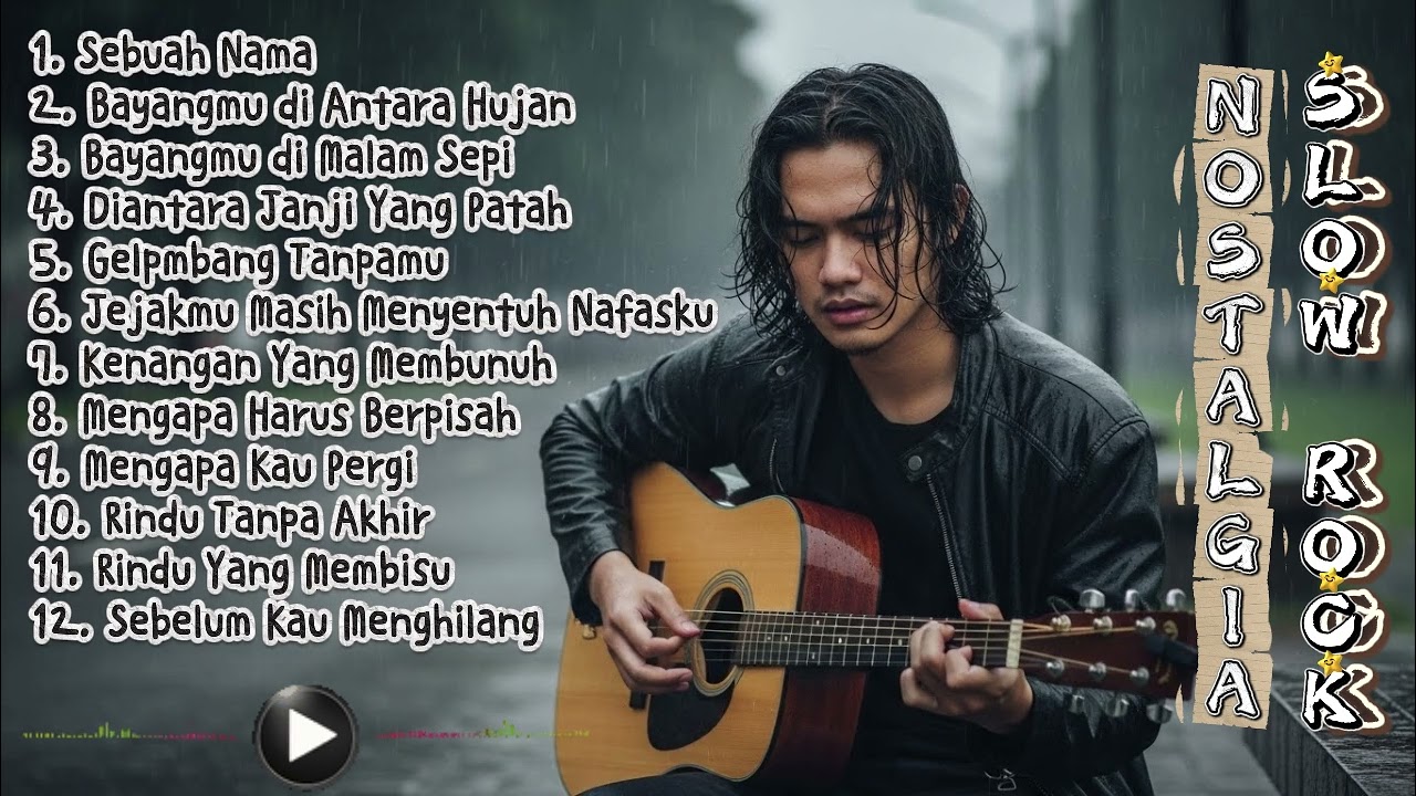 SLOW ROCK MELAYU PALING ENAK DI DENGAR🎶|TOP HITS MELAYU BIKIN NOSTALGIA/Slow Rock Melayu