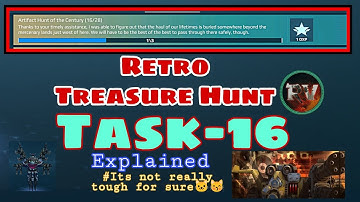 Retro Treasure Hunt Event Task-16 | Artifact Hunt of the Century (16/28) #warrobots