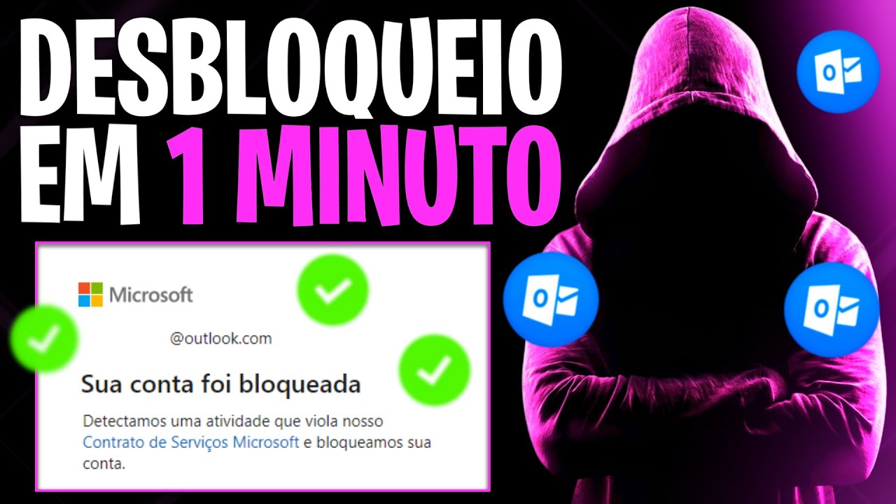 COMO DESBLOQUEAR O EMAIL EM 1 MINUTO [PASSO A PASSO] YouTube