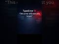 "Python Mistake #4 - TypeError Fix Every Beginner Must Know"