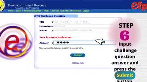How to File Tax Return Using eFPS