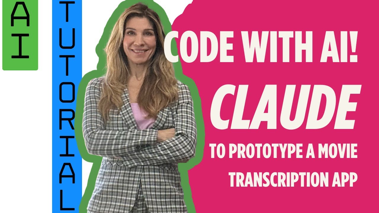 Code with AI! Using Claude to Prototype a Movie Transcription App - YouTube