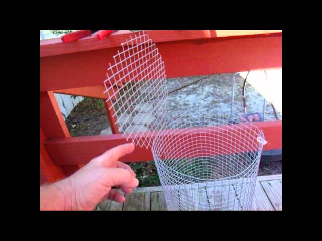 How to Make a Fish Trap for Bait 