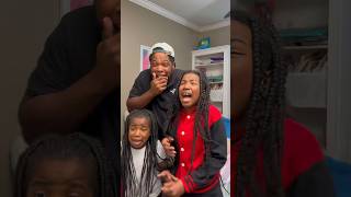 Dad Surprise Daughters with Babysitter #shorts