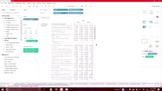 Tableau Training:  Wednesday session 2  FAF training part1a Net Worth