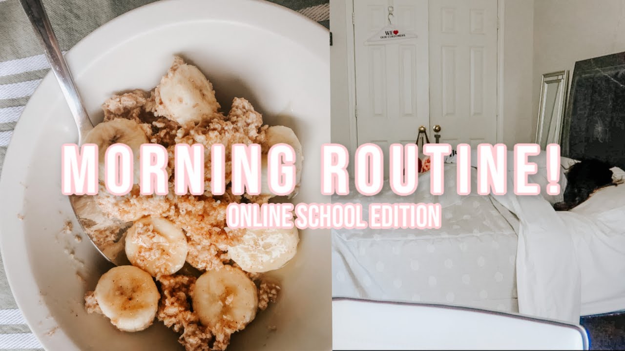 Online School Morning Routine 2020!⎮College Morning Routine!