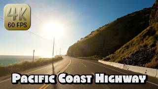 Driving the Beautiful Pacific Coast Highway (PCH) in 4k Video