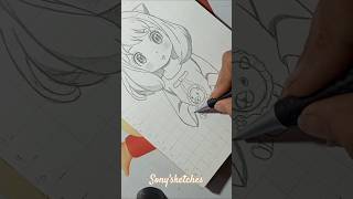 Anya forger drawing 🤗🌸 || Spy X Family #shorts #spyxfamily #anya #anime