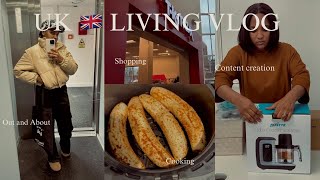 UK 🇬🇧 LIVING #21 | Days in my life as a new mom on maternity leave Ft. Shopping, unboxing, cooking