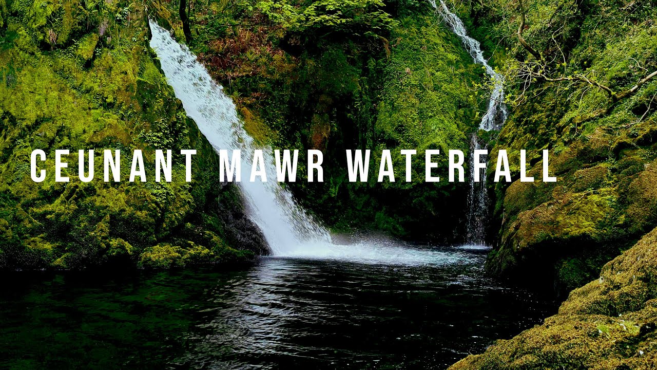 Ceunant Mawr Waterfall -  a gorgeous easy access waterfall in Snowdonia
