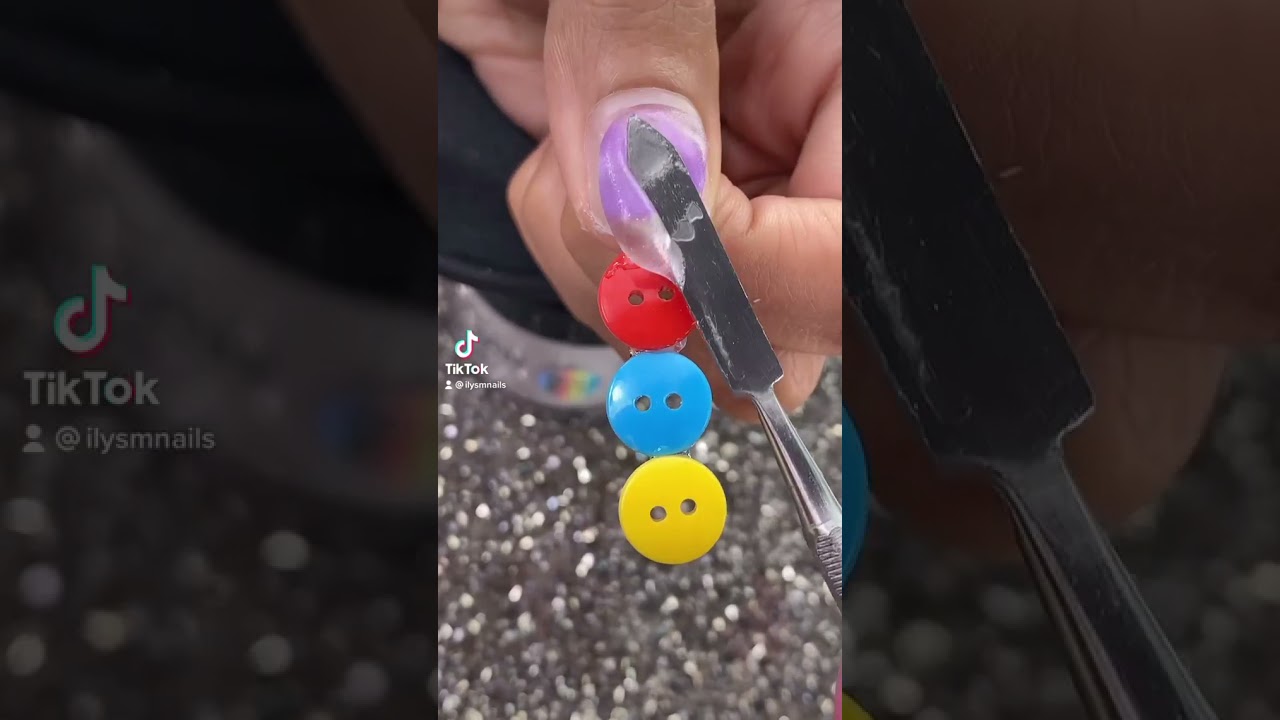 amazing button nail idea | nail art compilation 2021 
