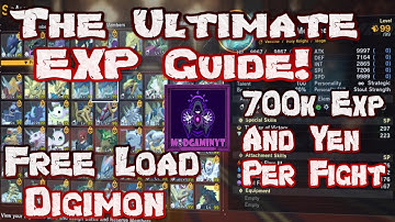 Ultieme EXP-gids (geen DLC nodig) in Digimon Story Time Stranger