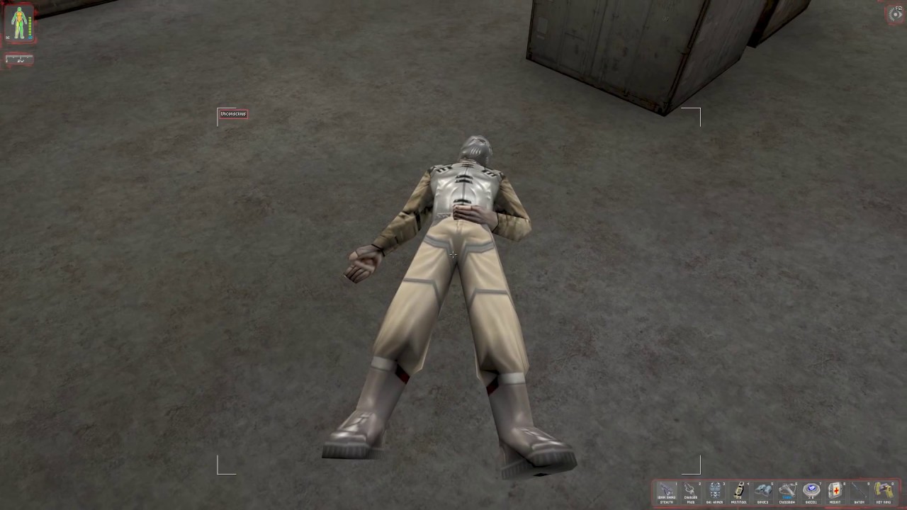 female titan Deus Ex GMDX Walkthrough #7 - Warehouse District, EMP generator