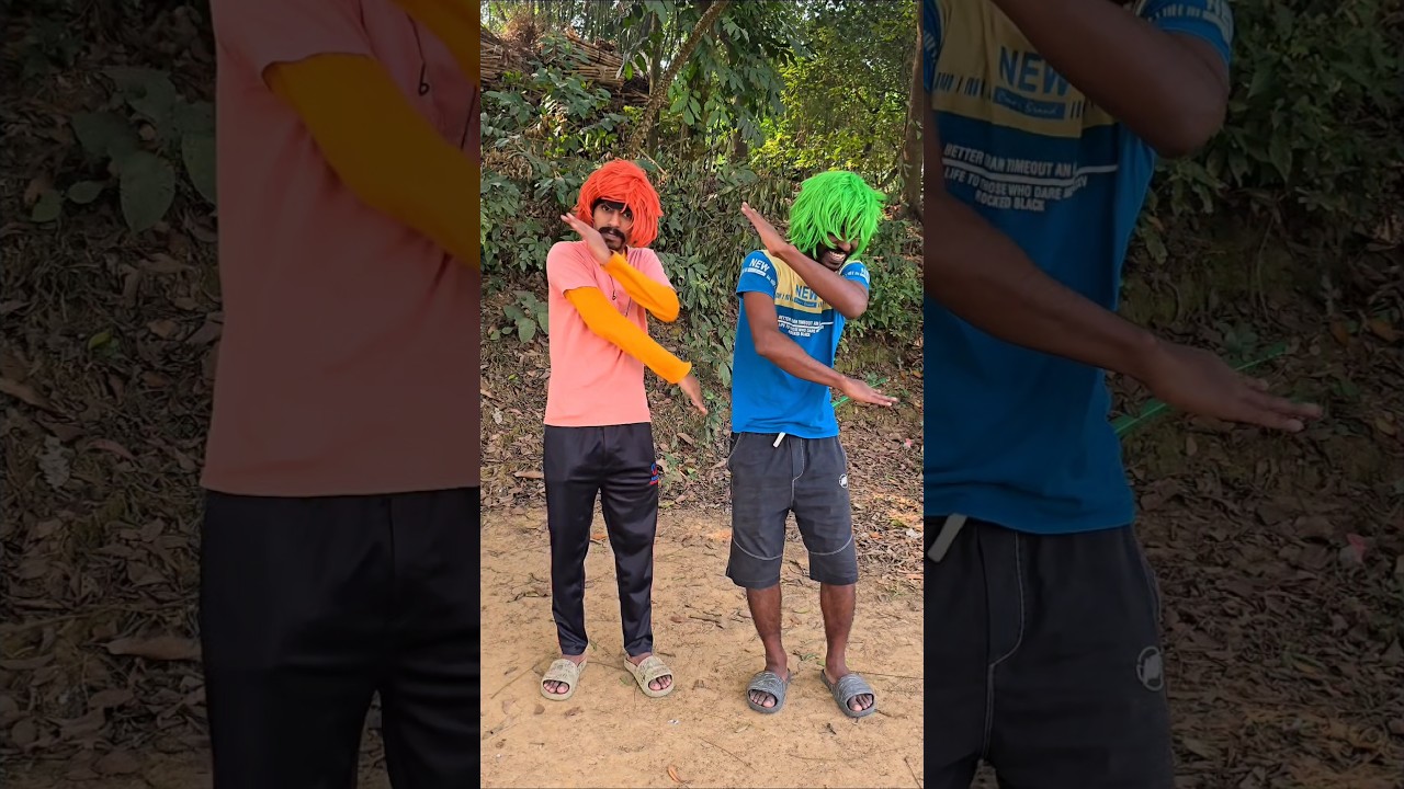 Horse vs Gorilla Dance Battle 😂 Two Brothers Go Wild! 🤯🐴🦍