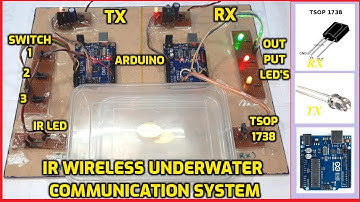 IR Wireless Underwater Communication System Using Arduino