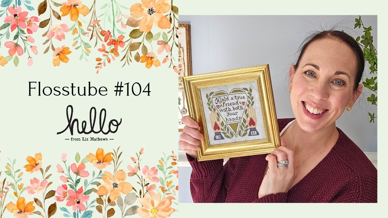 Flosstube 104: Наверстываем упущенное, множество незавершенных проектов и ОГРОМНОЕ объявление!