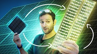 Make a SOLAR PANEL using REGULAR LEDs!