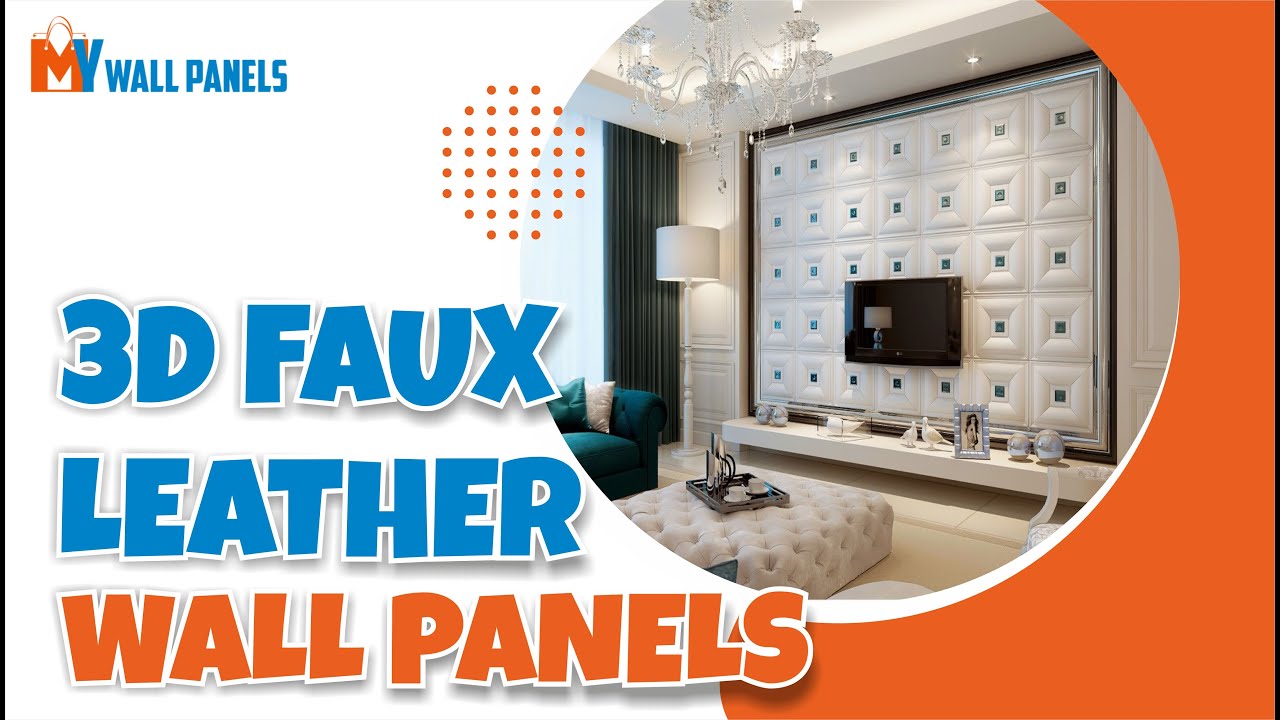 3D leather wall tile., 3D leather wall panels information and installation. | 3D Leather Wall Panels