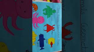 Sea animals Geometrical shapes