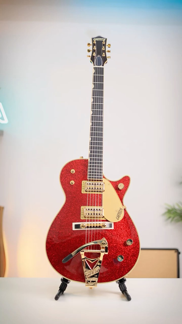 Gretsch G6129TG-59VS Sparkle Jet RD | EGITANA.pt - YouTube