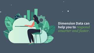 Dimension Data Digital Workplace infographic animation