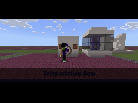 Teleportation Bow | Minecraft Build/ Hack