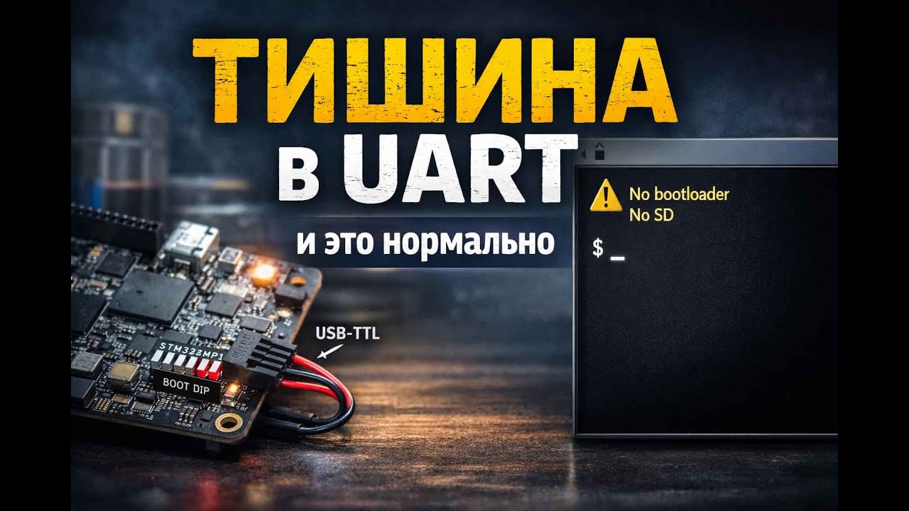 #2 STM32MP135 | Разбираем загрузку Linux на плате ECB10-135A5M5M-I — UART-консоль и USB-TTL адаптер.