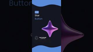 Star Button animation using HTML CSS ✨ A Dynamic star button animation 💕💕 #star #button #ytshorts