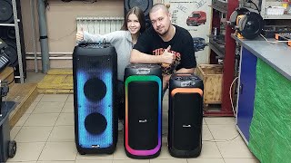 Это не простой выбор! Распаковали и сравнили 3 мощных колонки Eltronic!!!