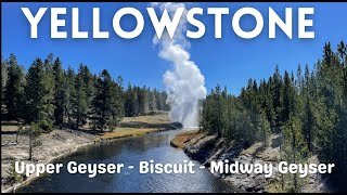 Yellowstone Tour - Upper Geyser Basin - Biscuit Basin & Midway Geyser Basin - Day 1 of 4