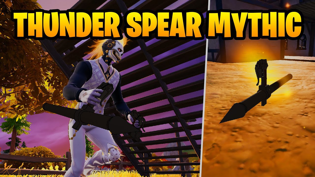 NEW Thunder Spears Mythic Fortnite x AOT Update YouTube
