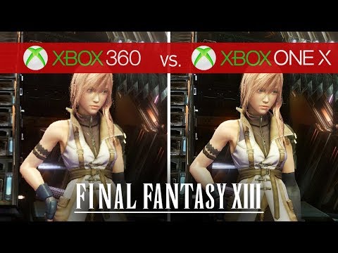 Final Fantasy XIII Comparison - Xbox 360 vs. Xbox One X