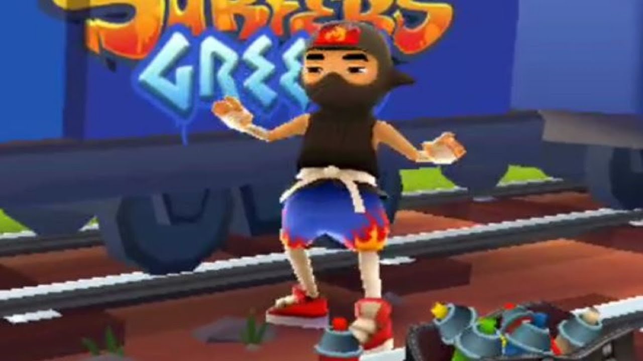 Subway Surfers historic Zurich Ninja Flame Outfit 