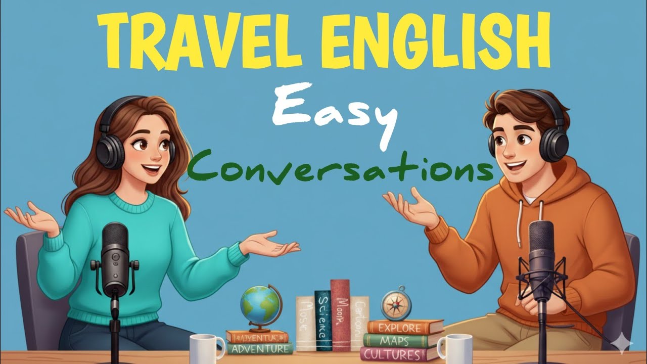 English for Travel Conversation | Airport, Hotel, Taxi & Restaurant English — Speak Confidently
