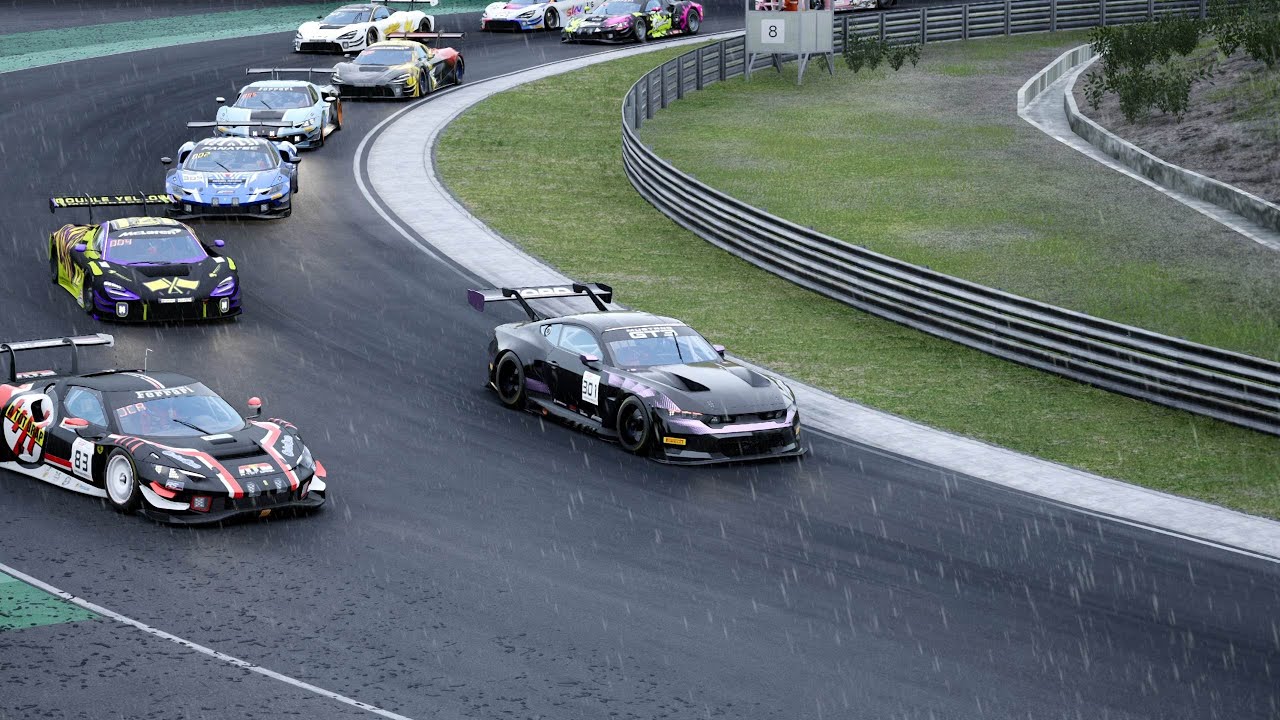 ACC: Hungaroring at PitSkill, Elite Race, P2 Finish - Highlights from early 2025