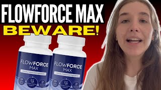 FLOWFORCE MAX - ((🔴🚨BEWARE!!🚨🔴)) - FlowForce Max Review - FlowForce Max Supplement Reviews 2024