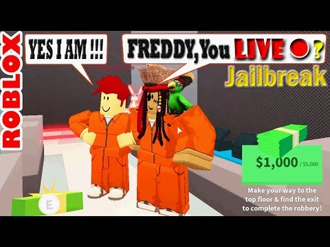 Jailbreak Live Stream Roblox Youtube - bank robbery simulator roblox discord roblox phantom forces voice chats