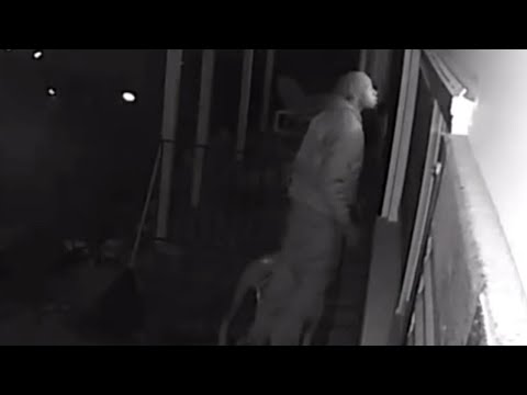 Homeowners Catch Suspected Peeping Tom in the Act