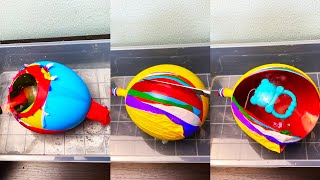 Crushing Crunchy & Balloons Frozen Asmr! #asmr #balloon #satisfying by Vitalius Space 966 views 8 months ago 1 minute, 46 seconds