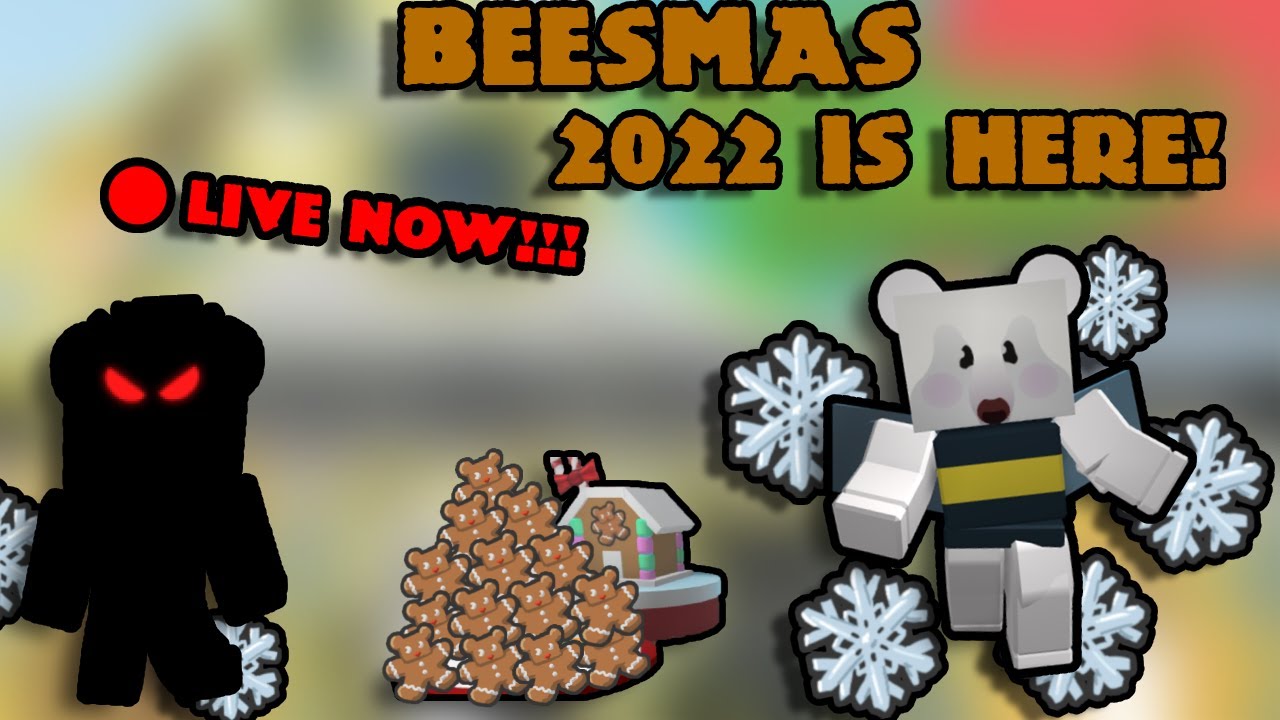 🎄BEESMAS 2022 IS HERE! 🎄(🔴LIVE RIGHT NOW!!)🎉Roblox Bee Swarm Simulator