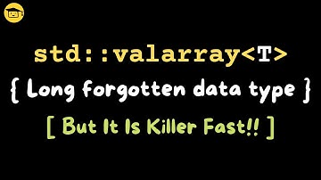 valarray in cpp 98 [Very Fast]