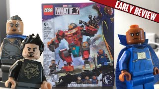 LEGO Marvel WHAT IF - Tony Stark's Sakaarian Iron Man Set 76194 REVIEW