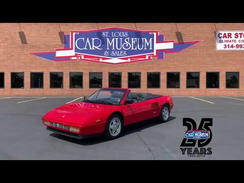 1989-ferrari-mondial-t-convertible---for-sale-at-st.-louis-car-museum-&-sales