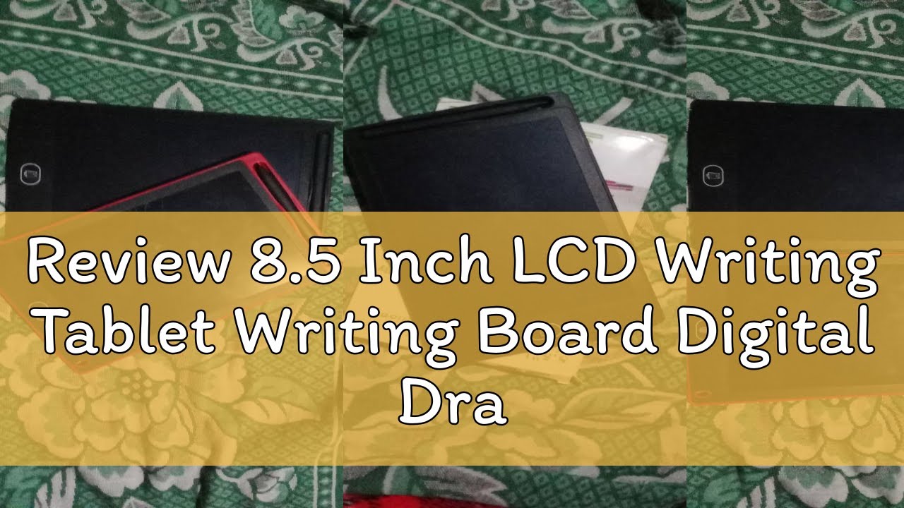 Review 8.5 Inch LCD Writing Tablet Writing Board Digital Drawing ...
