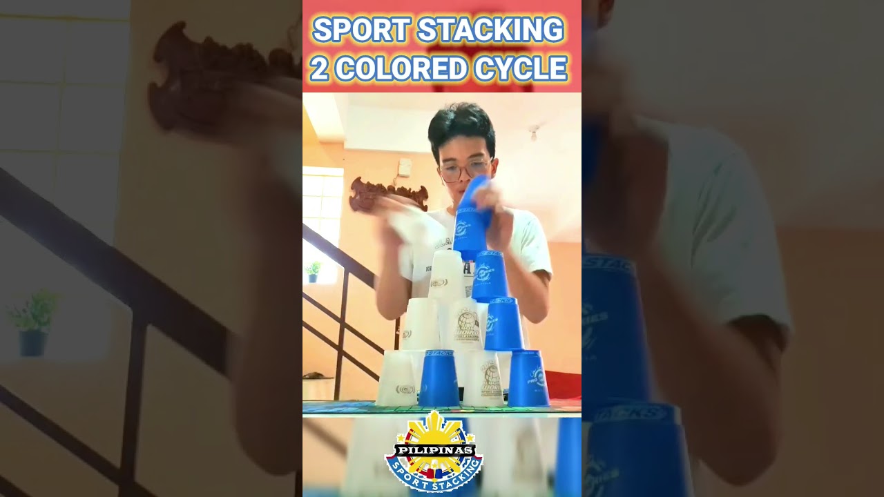 Sport Stacking Freestyle: 2 Colored Cycle (6.028) 