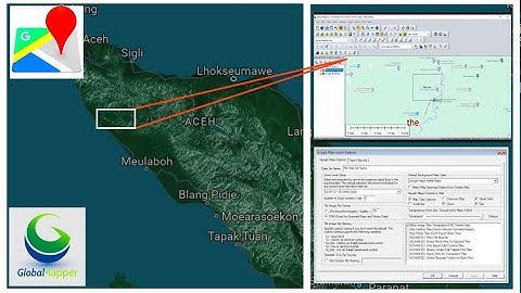 How to Add Google Maps Base Map to Global Mapper