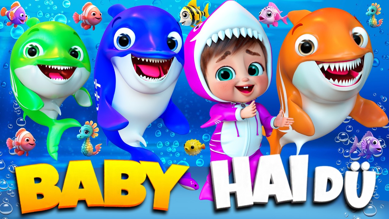 Baby Hai, LaLeLu Gute Nacht Lied, Aramsamsam, Hände waschen 💛🌛⭐️ Singen, Tanzen und Bewegen Mix ⏰⏰