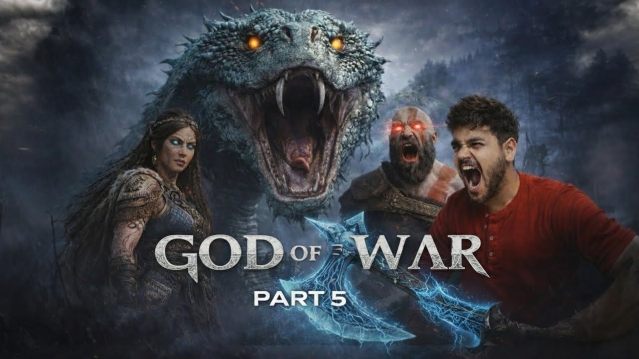 God of War Part 5 🔥 | Kratos Ka Khooni Safar | Hindi Walkthrough Gameplay
